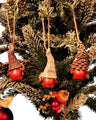 Woodland Gnome Christmas Ornament Set of Three