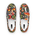 Mushrooms Print Women’s Slip-on Canvas Shoes