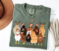 Cute Christmas Chicken T-Shirt