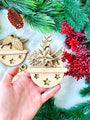 Jingle Bell  Christmas Ornament Set of 6