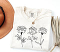 Birth Month Flowers T-Shirt