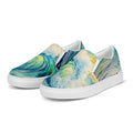 Watercolor Seascape Women’s Slip-on Canvas Shoes