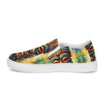 Tiki Totem Hawaiiian Print Women’s Slip-on Canvas Shoes