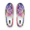 Watercolor Hyacinth Blossom Women’s Slip-on Canvas Shoes