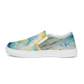 Watercolor Seascape Women’s Slip-on Canvas Shoes