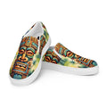 Tiki Totem Hawaiiian Print Women’s Slip-on Canvas Shoes