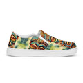 Tiki Totem Hawaiiian Print Women’s Slip-on Canvas Shoes