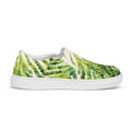 Watercolor Fern Women’s Slip-on Canvas Shoes