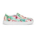 Watercolor Peony Blossom Women’s Slip-on Canvas Shoes