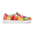 Watercolor Tulips Women’s Slip-on Canvas Shoes