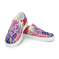 Watercolor Hyacinth Blossom Women’s Slip-on Canvas Shoes