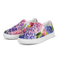 Watercolor Hyacinth Blossom Women’s Slip-on Canvas Shoes