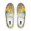 Watercolor Wildflowers Women’s Slip-on Canvas Shoes