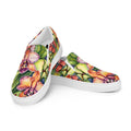 Watercolor Orchids Women’s Slip-on Canvas Shoes