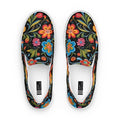 Mexican Tole Flowers Women’s Slip-on Canvas Shoes