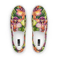 Watercolor Orchids Women’s Slip-on Canvas Shoes